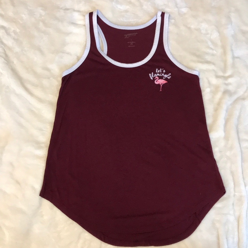 Let’s Flamingle Tank sz Medium